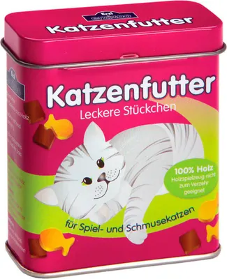 Produktbild von Erzi Katzenfutter in der Dose - Kaufladenzubehör