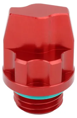 Obrázok produktu pre Olejová zátka motocyklov 3Y1?15363?00?00 Hliníková zátka olejovej vane odolná proti úniku pre Blaster Virago VK540 YZ125 YZ80 YZ85 Červená