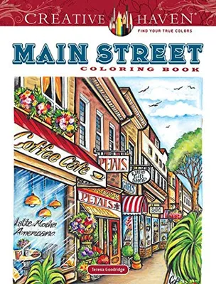 Produktbild von Creative Haven Main Street Coloring Book