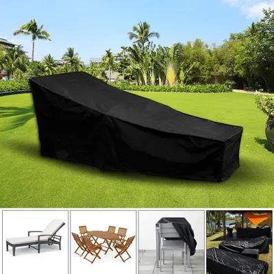 Produktbild von Gartenliege Abdeckung,Sonnenliege Schutzhülle Abdeckung Wasserdicht,  Schwerlast Reißfest, (200*70*40*68cm, 1PCS)