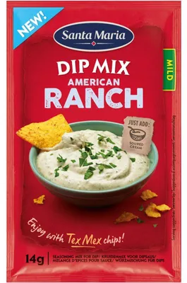Produktbild von Santa Maria Dip Mix American Ranch 14g – Würzige Dip-Mischung für Snacks & Grillabende