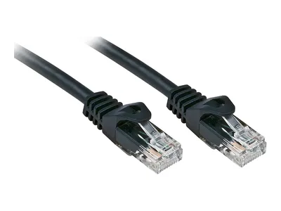 Produktbild von Lindy 48195, 5 m, Cat6, U/UTP (UTP), RJ-45, RJ-45, Schwarz