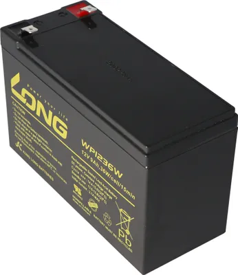 Imagen del producto de Batería especialmente diseñada para el dispositivo de desinfección Steripower de 12V, con una potencia hasta un 25% superior
