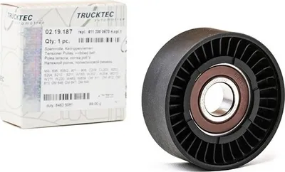 Produktbild von TRUCKTEC AUTOMOTIVE 02.19.187 Spannrolle Keilrippenriemen passend für MERCEDES-BENZ C-Klasse Limousine (W204) E-Klasse Limousine (W211)