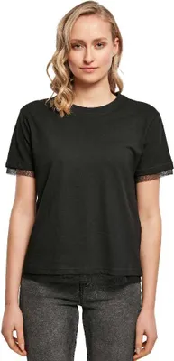 Produktbild von Build Your Brand By124 Kurzarm-t-shirt Schwarz 4XL Frau Schwarz 4XL