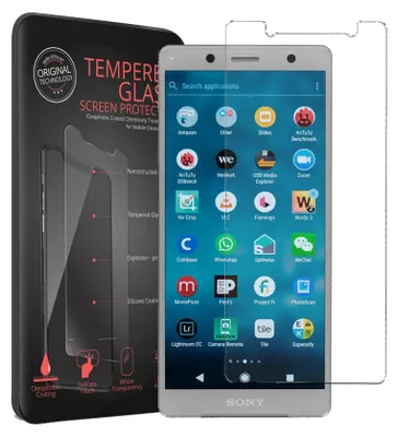 Immagine prodotto di 2x vetro blindato per Sony Xperia XZ2 Compact pellicola di vetro protettiva dello schermo