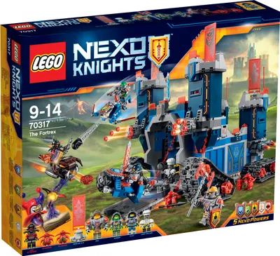 Produktbild von LEGO® Nexo Knights Fortrex – Die rollende Festung 70317