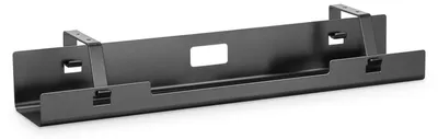 Productafbeelding van Kabelgoot bureau - Kabelmanagement onder bureau - Kabelhouder - 60 x 13,5 x 10,8 cm - Zwart