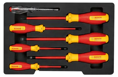 Produktbild von VDE Schraubendreher-Set, SL/PH, 7-teilig