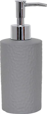 Produktbild von MSV Seifenspender "FIDJI" Flüssigseifen-Spender Keramik, Fassungsvermögen 8,5 x 8,5 x 18 cm