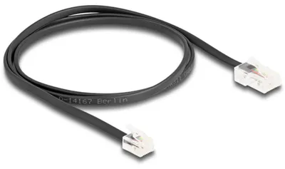 Immagine prodotto di Cavo telefonico DELOCK da spina RJ45 a spina RJ11 nero 1 m