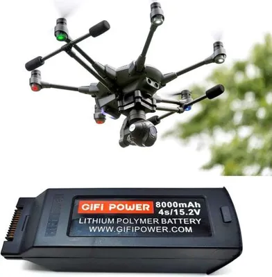 Produktbild von Topchances 15,2 V 8000 mAh LiPo-Akku für die Yuneec Typhoon H3-Drohne