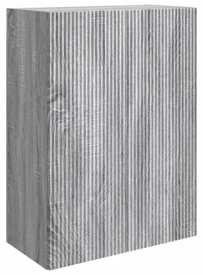 Obrázok produktu pre vidaXL Nástenná skriňa, sivá, Sonoma, 66 x 34,5 x 90 cm, drevotrieska