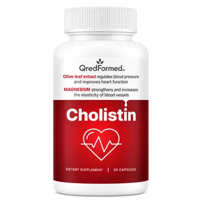 Obrázek produktu pro Cholistin – Denní podpora kardiovaskulárního zdraví, vitality a rovnováhy – 30 kapslí