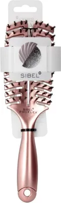 Obrázek produktu pro Sibel Proflex L, růžové zlato – kartáč s ventilačními otvory