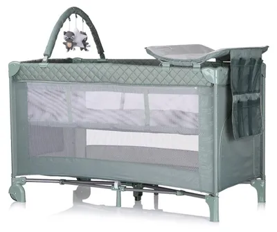 Produktbild von CHIPOLINO Reisebett mit Wickelauflage Luna Basil