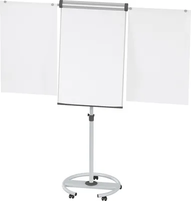 Obrázek produktu pro MAUL Flipchart MAULsolid 63 x 71 x 196 cm mobilní výškově nastavitelný šedý