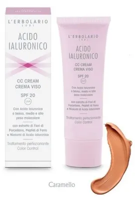 Immagine prodotto di Acido Ialuronico Cc Cream Caramello Spf20 50 Ml