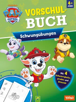 Produktbild von PAW Patrol Vorschulbuch Schwungübungen