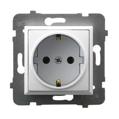 Produktbild von Ospel GP-1US/m/00, Weiß, IP20, 16 A, 71 mm, 41 mm, 71 mm