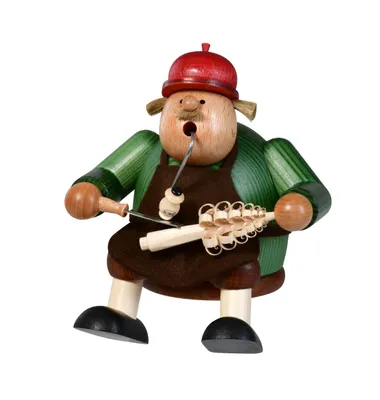 Produktbild von Spanbaumstecher - Kantenhocker (15cm) Räuchermann von KWO