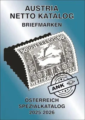 Produktbild von Austria Netto Katalog (ANK) Briefmarken Österreich-Spezialkatalog 2025/2026