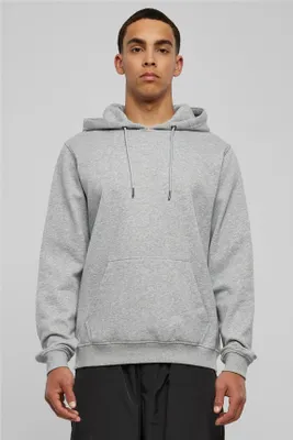 Produktbild von Urban Classics TB2392 | Basic Terry Hoody Kapuzenpulli Herren - Farbe: Grey - Größe: L