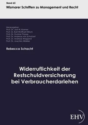 Produktbild von Widerruflichkeit der Restschuldversicherung bei Verbraucherdarlehen