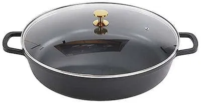 Produktbild von AluChef® Bräter, rund 40 cm / schwarz