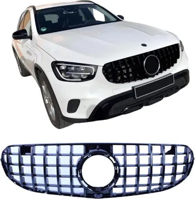 Immagine prodotto di Griglia radiatore per Mercedes GLC off-road Panamericana look nero