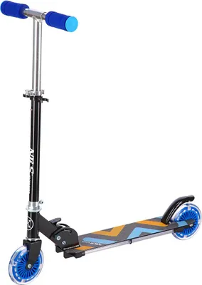 Image de Trottinette pliante NILS Extreme HD025 LED bleu