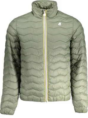 Produktbild von Grüne Herren-Daunenjacke mit Eco Warm und Taschen für den Winter