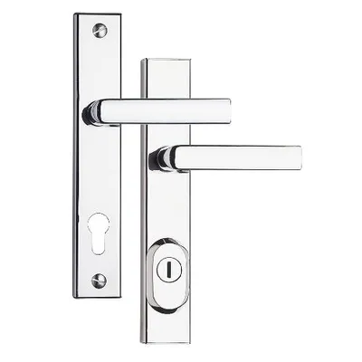 Produktbild von sicherheitsbeschläge. R4/90mm ohne Einsatz Cr-rostfrei