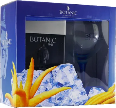 Produktbild von Cubical Ultra Premium London Dry Gin 45% Vol. 0,7l in Geschenkbox mit Glas