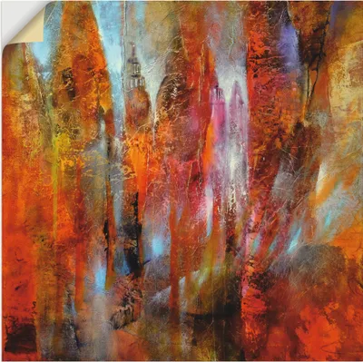 Produktbild von ARTland Wandbild, selbstklebend Frühling in der Schlossallee Größe: 30x30 cm