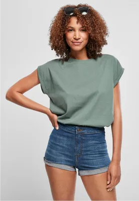 Immagine prodotto di Dámské tričko Urban Classics Ladies Extended Shoulder Tee paleleaf - S