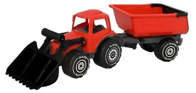 Obrázek produktu pro Plasto 1672REB, Traktor, 1 rok/roky, Černá, Červená