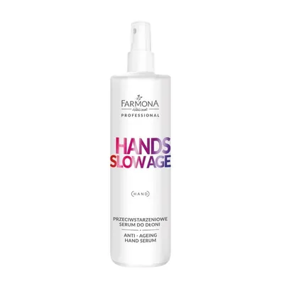 Zdjęcie produktu dla Farmona hands slow age przeciwstarzeniowe serum do dłoni 200 ml