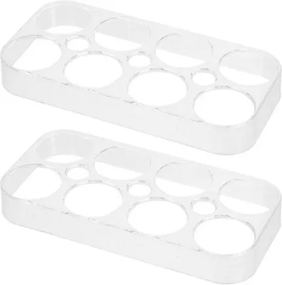 Image de Boîtes à œufs pour le réfrigérateur - Porte-œufs et rangements pour œufs - Durables et pratiques