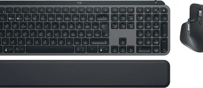 Image de Logitech 920-011611 clavier Souris incluse Bureau RF sans fil + Bluetooth Portuguais Graphite