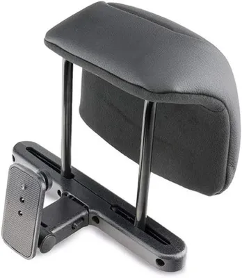 Productafbeelding van Hoofdsteun Bevestiging - DVD Houder - Films Kijken - Eenvoudige Montage - 25 x 12 x 9 cm - Zwart