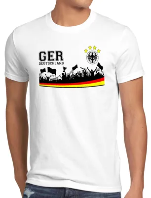 Produktbild von Deutschland Herren Fan T-Shirt Fussball Fans WM 2026 Weltmeisterschaft