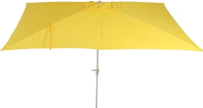 Zdjęcie produktu dla Parasol N23, parasol ogrodowy, prostokątny odchylany 2x3m, poliester/aluminium 4,5kg ochrona UV 50+ ~ żółty