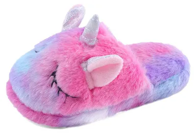 Productafbeelding van Pantoffels sloffen slippers - Kinderen - Warme pluche - Antislip - Cartoon