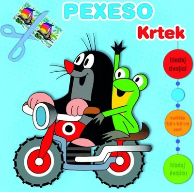 Produktbild von Pexeso im Buch Maulwurf und Motorrad mit Maxikarten