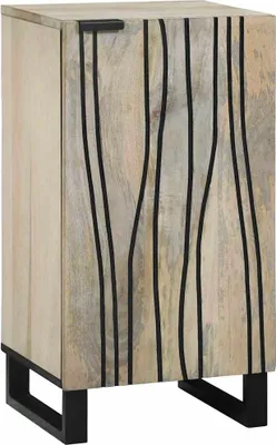 Obrázek produktu pro Maison Exclusive – Komoda, bílá, 40 x 33 x 75 cm, masivní mangové dřevo