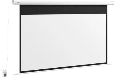 Produktbild von Beamer-Leinwand, Projektionsleinwand, 16:9, 84 Zoll, Fernbedienung, Motor