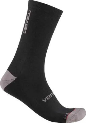 Obrázok produktu pre Ponožky Castelli Venti Soft Merino Black EU 44-47 Pánske Black EU 44-47