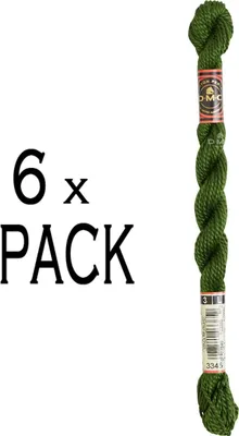 Produktbild von 6x DMC Perlengarn Stärke 3, 15 m, 115a/3-3345