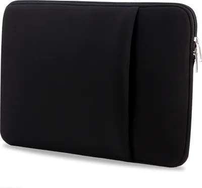Zdjęcie produktu dla B2015 Etui na laptopa, miękkie etui z zamkiem błyskawicznym, 14-calowe etui na laptopa, zamiennik do laptopa MacBook Air Pro Ultrabook, czarne
